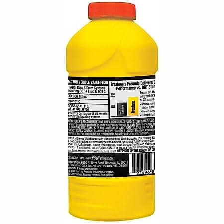 MAX DOT 3 Brake Fluid: 12 oz.