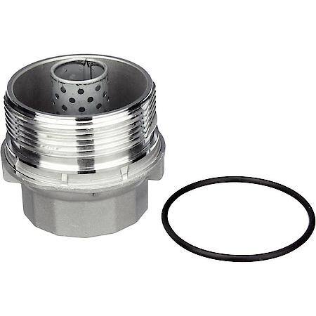 Oil Filter Cover Cap, Premium Metal Construction vs OEM Plastic