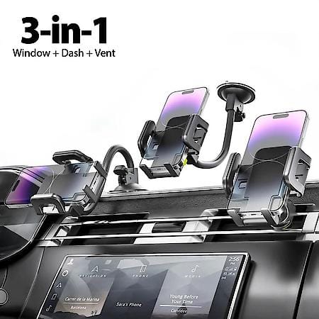 TripGrip Window & Vent Mount: 360 Degree Rotation, Phone Mount