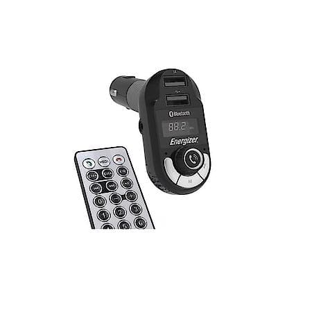 12V Bluetooth FM Transmitter and Car Charger: Transmit Music Wirelessly, Dual USB-A Charging Ports