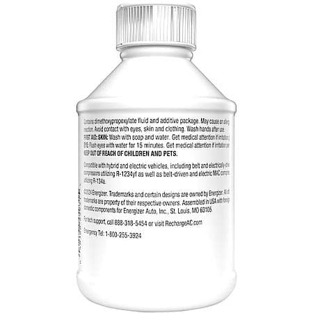 Certified AC Pro R1234yf/R134a PAG46 Oil 8oz Bottle