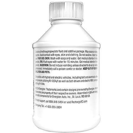 Certified AC Pro R1234yf/R134a PAG100 Oil 8oz Bottle