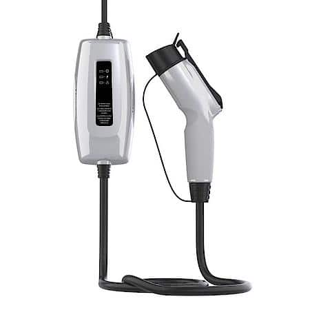 12 Amp Level 1 Portable EV Charger: 20 Foot Cable, J1772 Connector, SEV1670
