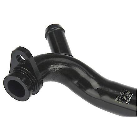 Engine Coolant Pipe, Water Pump to Trans Cooler; Aluminum construction vs OEM plastic