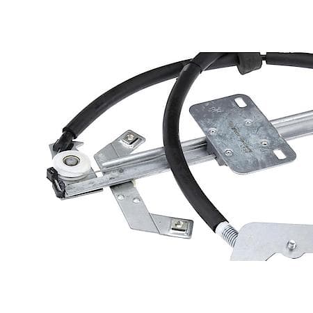 Window Regulator, Rear Left; w/o Motor; Premium Ball Bearing Regulator