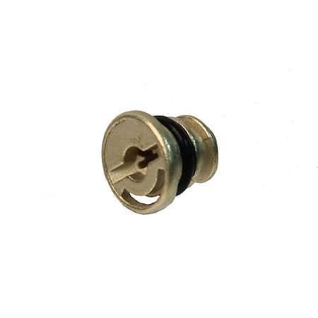 Oil Drain Plug, Premium Brass Construction W/ O-Ring