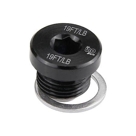 Oil Drain Plug, Hard Anodized Aluminum W/Magnet; 18 X 1.5Mm