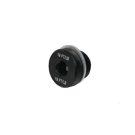 Oil Drain Plug, Hard Anodized Aluminum W/Magnet; 18 X 1.5Mm