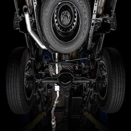 Exhaust System Kit: SS; Without Muffler; 3" Pipe Dia; Single Exhaust With Single Exit; Rear Exit