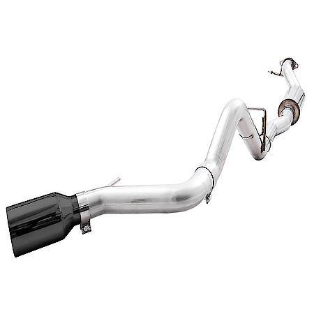 Exhaust System Kit: T304L SS; Without Muffler; Single Exhaust With Single Exit; With BashGuard