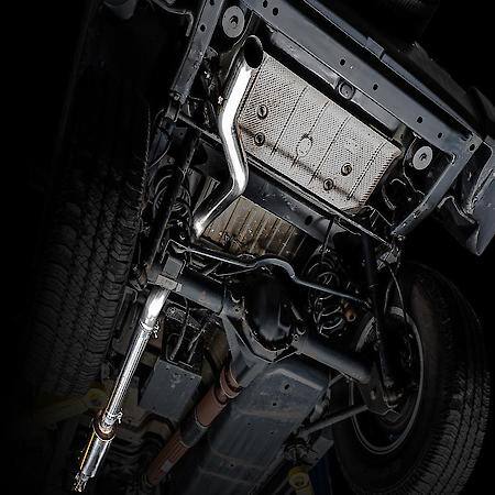 Exhaust System Kit: SS; Without Muffler; 3 Inch Pipe Dia, Single Exhaust With Single Exit