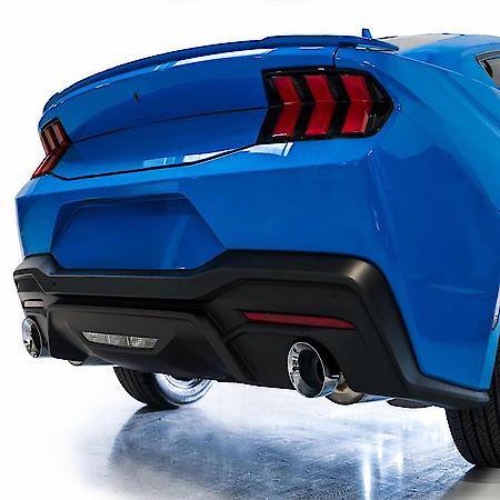 Exhaust System Kit: SS; Wit Muffler; Dual Exhaust Wit Dual Outlet; Rear Exit; Chrome Silver Dual Tip