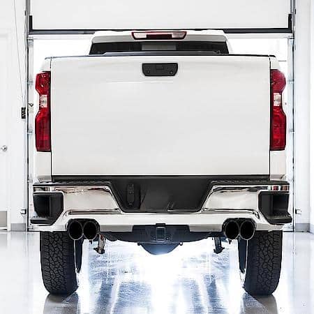 Exhaust System Kit: SS; Without Muffler; Single Exhaust With Dual Exits; Rear Exit