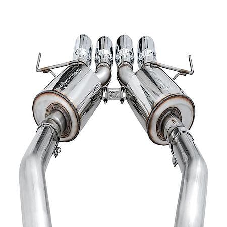 Exhaust System Kit: SS; Without Muffler; Single Exhaust With Single Outlet; Rear Exit
