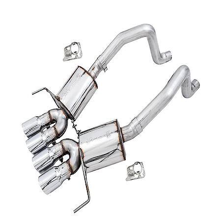 Exhaust System Kit: SS; Without Muffler; Single Exhaust With Single Outlet; Rear Exit