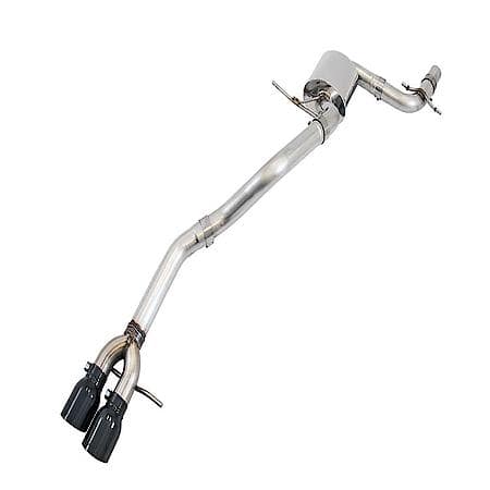 Exhaust System Kit: SS; Without Muffler; Single Exhaust With Dual Exit; Rear Exit