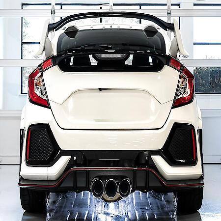 Exhaust System Kit: SS; Without Muffler; Single Exhaust With Triple Exit; Rear Exit
