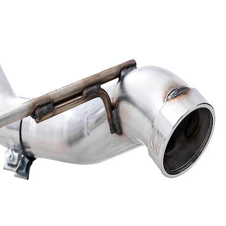Exhaust System Kit: T304L Stainless Steel; Without Muffler; Without Tip; With BashGuard