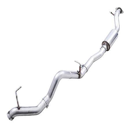 Exhaust System Kit: T304L Stainless Steel; Without Muffler; Without Tip; With BashGuard