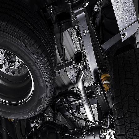 Exhaust System Kit: SS; Without Muffler; Single Exhaust Wit Single Outlet; Rear Exit; With BashGuard