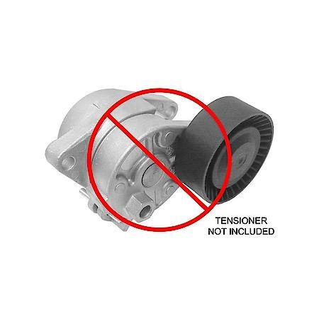 Belt Tensioner Pulley, Replacement pulley for HYDRAULIC tensioners.