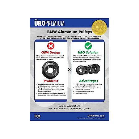 Aluminum P/S Pump Pulley