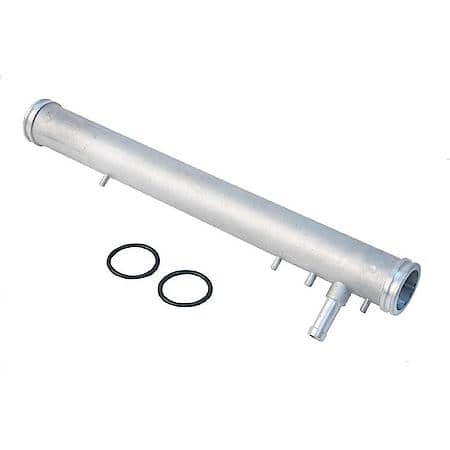 Aluminum Coolant Transfer Pipe, Water pump to t-stat housing; Aluminum