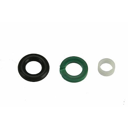 Fuel Injector Seal Kit, Seal Kit For One Injector Includes: (1) Rubber Seal (2) Spacers