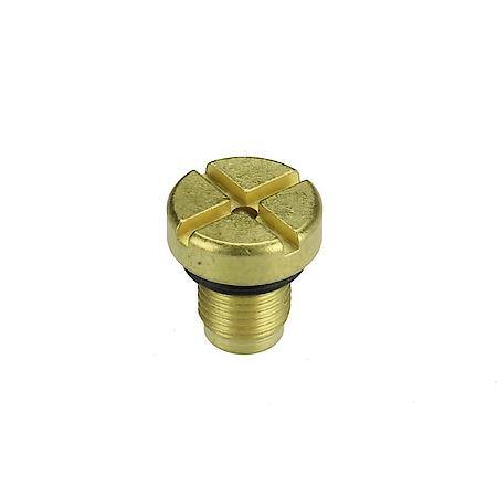 Coolant Tank Bleeder Screw, Made from durable brass instead of plastic like the OEM