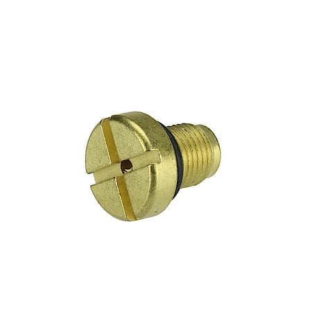 Coolant Tank Bleeder Screw, Made from durable brass instead of plastic like the OEM