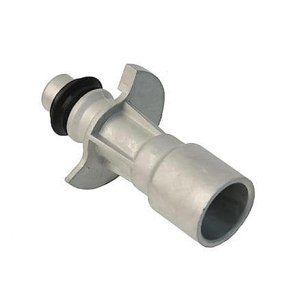 Engine Oil Cooler Pipe w/ O-Ring, Aluminum vs OEM Plastic; From Water Pump to Oil Cooler