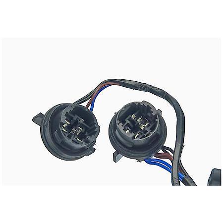 Headlight Wiring Harness w/ Sockets, High/Low Beam