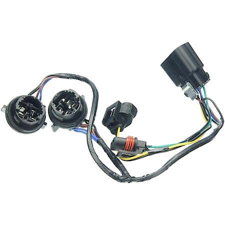 Headlight Wiring Harness w/ Sockets, High/Low Beam