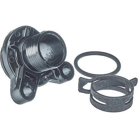 Coolant Hose Connector, Metal Connector vs OEM Plastic