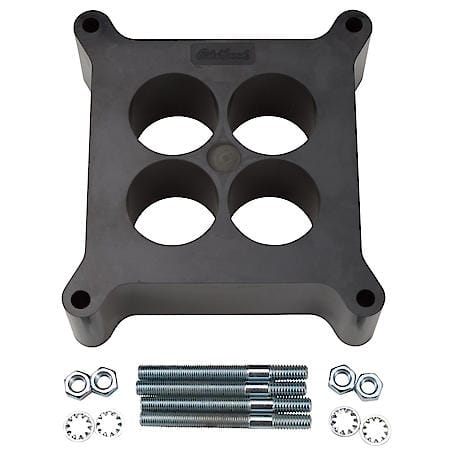 Carburetor Spacer 4-Hole design enhances low-RPM, 2in Thick