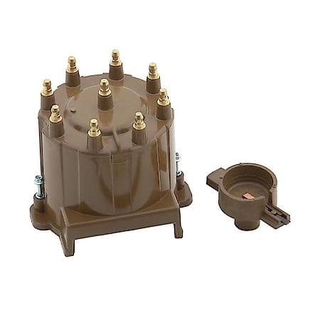 Distributor Cap & Rotor Kit - Hei Style - Tan