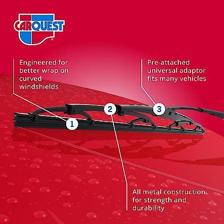 Conventional Wiper Blade: Pack of 1, 19"