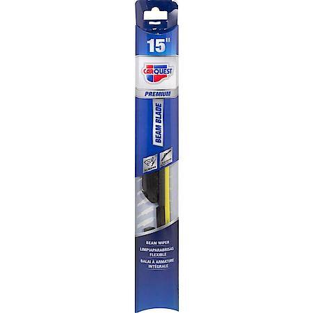 Beam Wiper Blade: Pack of 1, 15", Superior All-Weather Performance