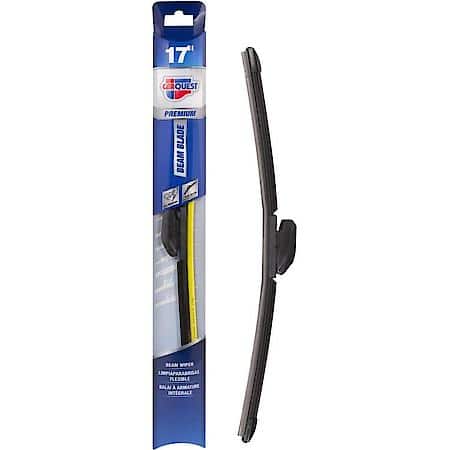 Beam Wiper Blade: Pack of 1, 17", Superior All-Weather Performance