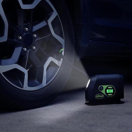 Portable Digital Inflator with LED Light, 12 Volt