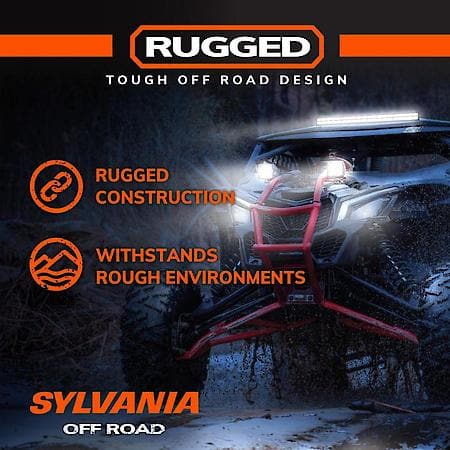 Rugged Off Road 3 Inch LED Pod Cube, Flood Beam, IP69K Waterproof Rating