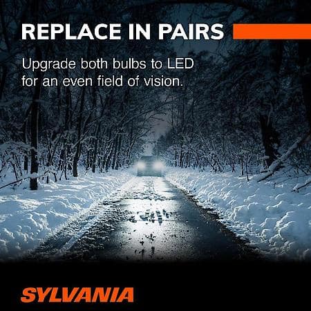 H6054 LED: Sealed Beam Headlight, Long-Lasting Brighter and Whiter Light, 1 Pack