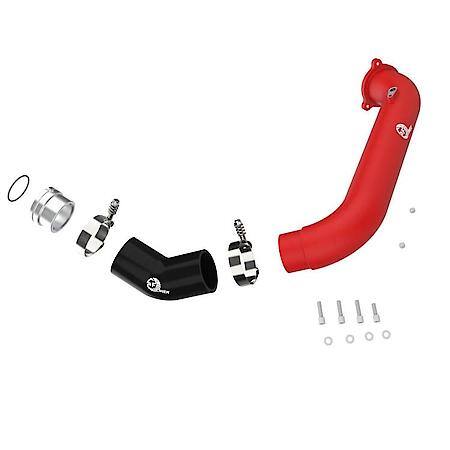 BladeRunner 2-3/4" Aluminum Hot Charge Pipe, Red