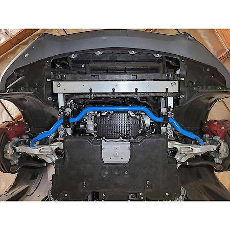 CONTROL Front and Rear Sway Bar Set, Blue