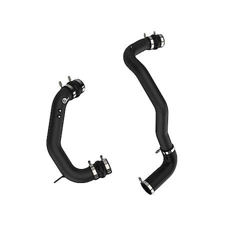 BladeRunner 3" Aluminum Hot and Cold Charge Pipe Kit, Black