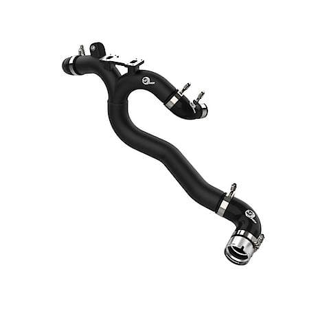 BladeRunner 3" Aluminum Hot Charge Pipe, Black