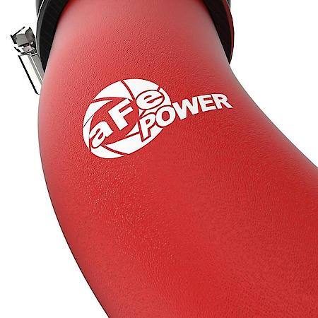 BladeRunner 2-1/2" Aluminum Hot Charge Pipe, Red