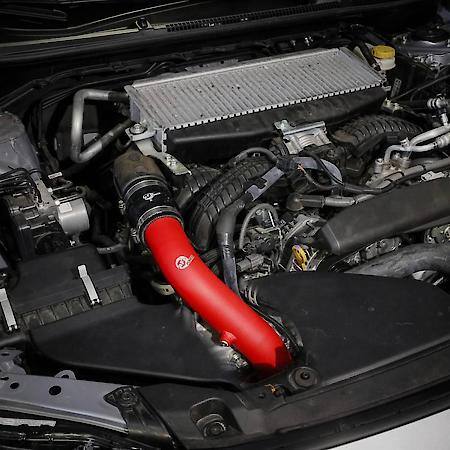 BladeRunner 2-1/2" Aluminum Hot Charge Pipe, Red