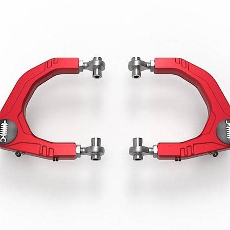 CONTROL Billet Uniball Upper Control Arm Kit, Red