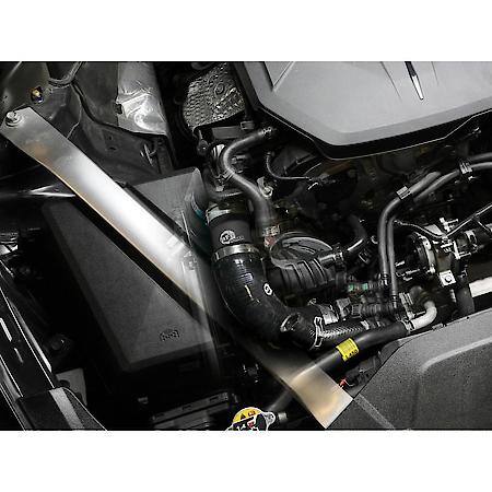 BladeRunner 2-1/2" & 2-3/4" Aluminum Hot and Cold Charge Pipe Kit, Black